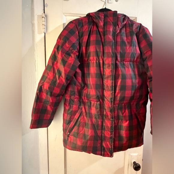 Ralph Lauren Buffalo Plaid Down Coat Parka - Picture 8 of 14